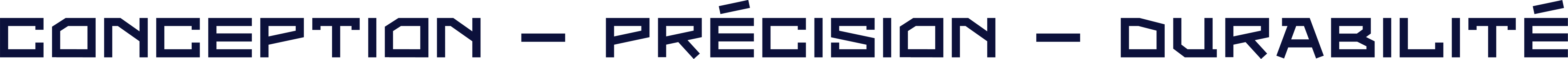 CONCEPTION - PRÉCISION - DURABILITÉ CONCEPTION - PRÉCISION - DURABILITÉ
